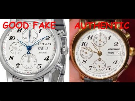 mont blanc watches original vs fake|are montblanc watches worth it.